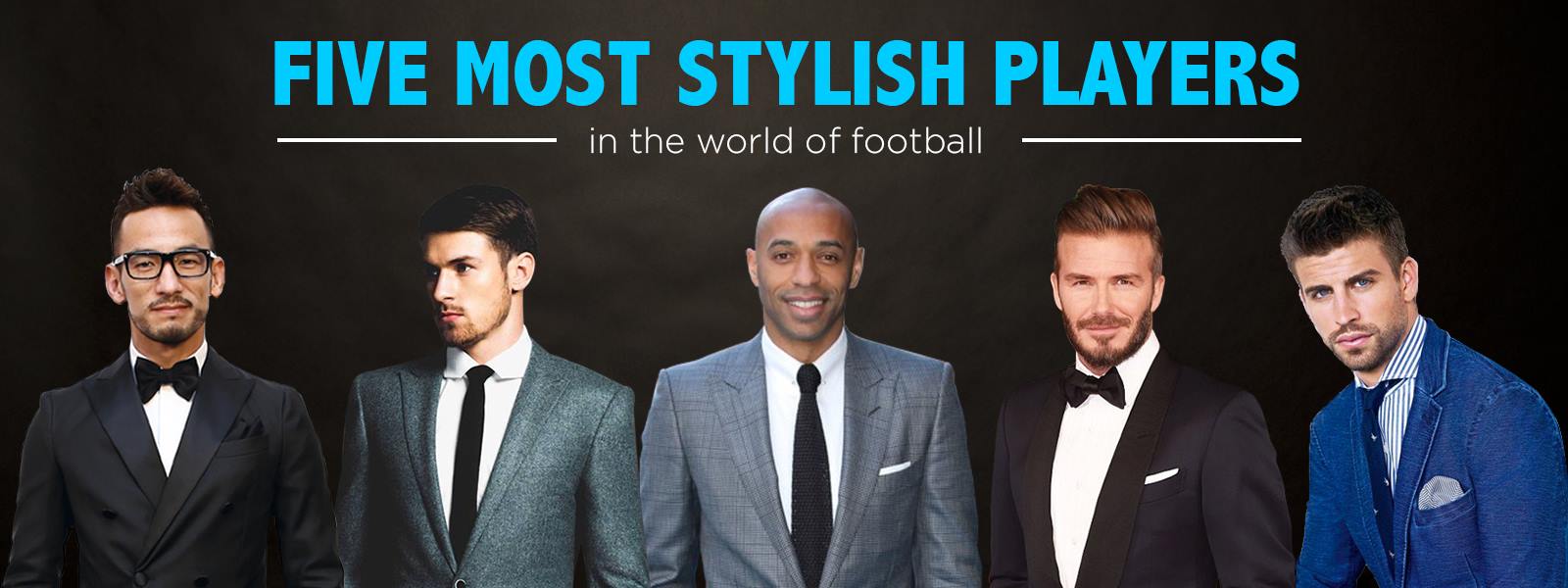 Five most stylish players in the world of football